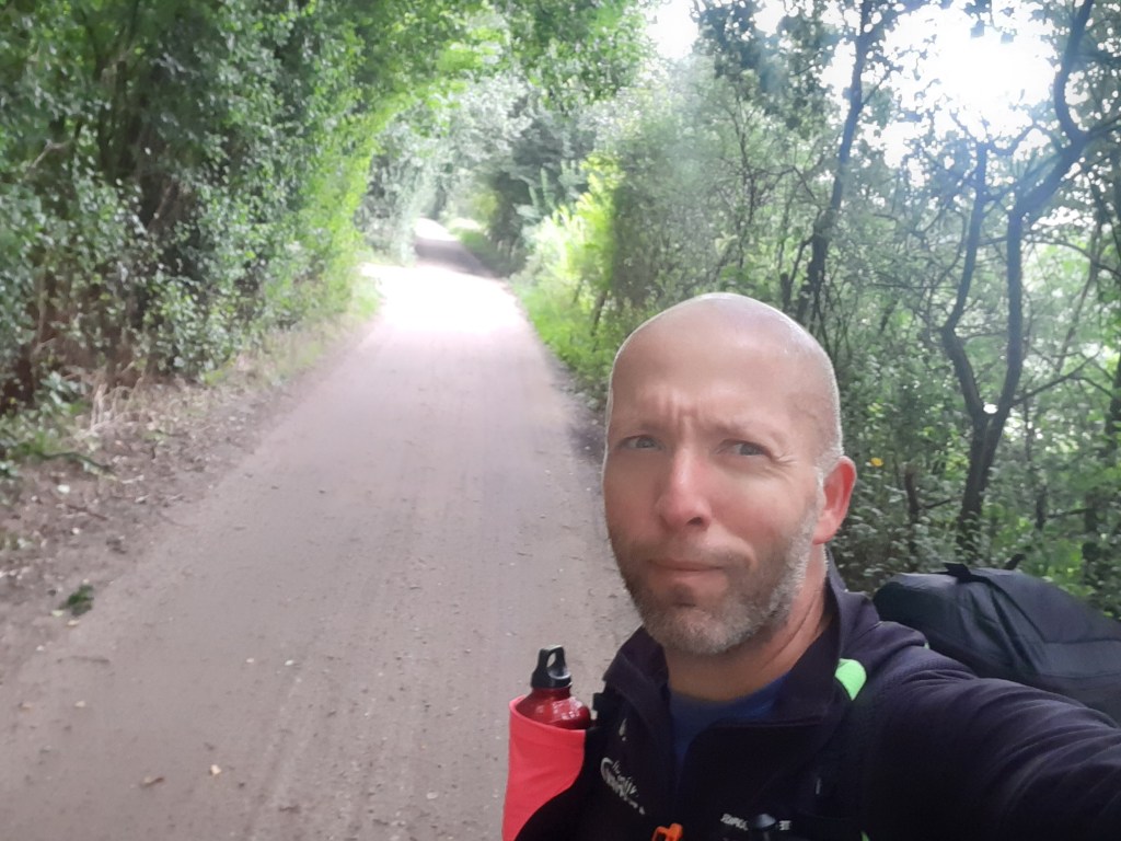 Pelgrim verregent in Betuwse&nbsp;pracht