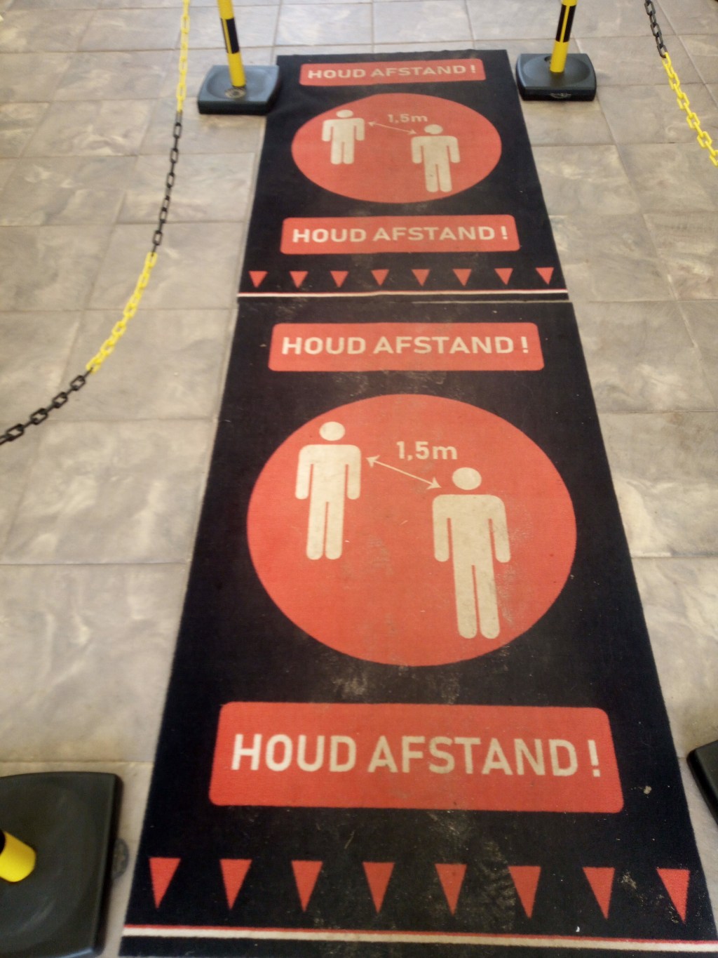 Geen Megarace; wegrennen van&nbsp;coronageneuzel