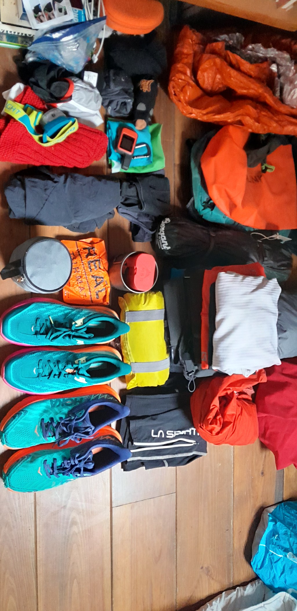 6 dagen voor vertrek. Wegen en grammen jagen voor&nbsp;gevorderden