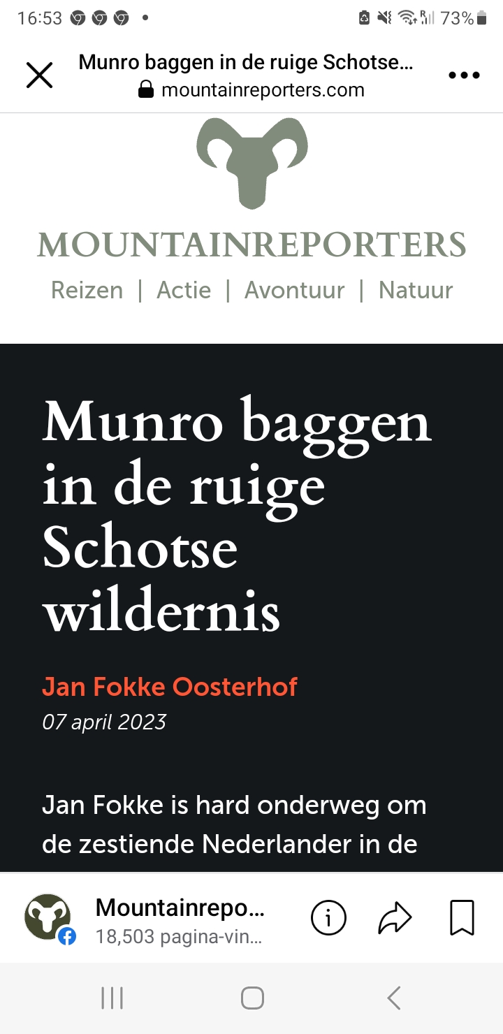 Artikel voor Mountainreporters