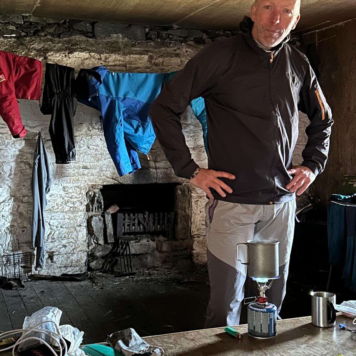 Van Corrour station naar een&nbsp;bothy