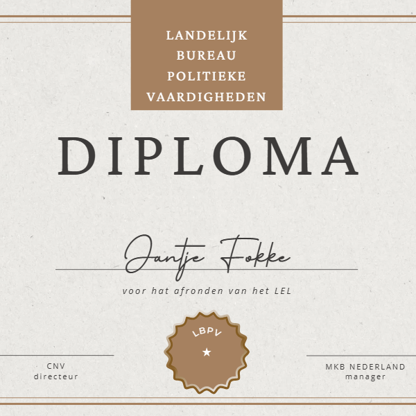 Invoering van de LEL; een Landelijk Examen&nbsp;Landspolitiek