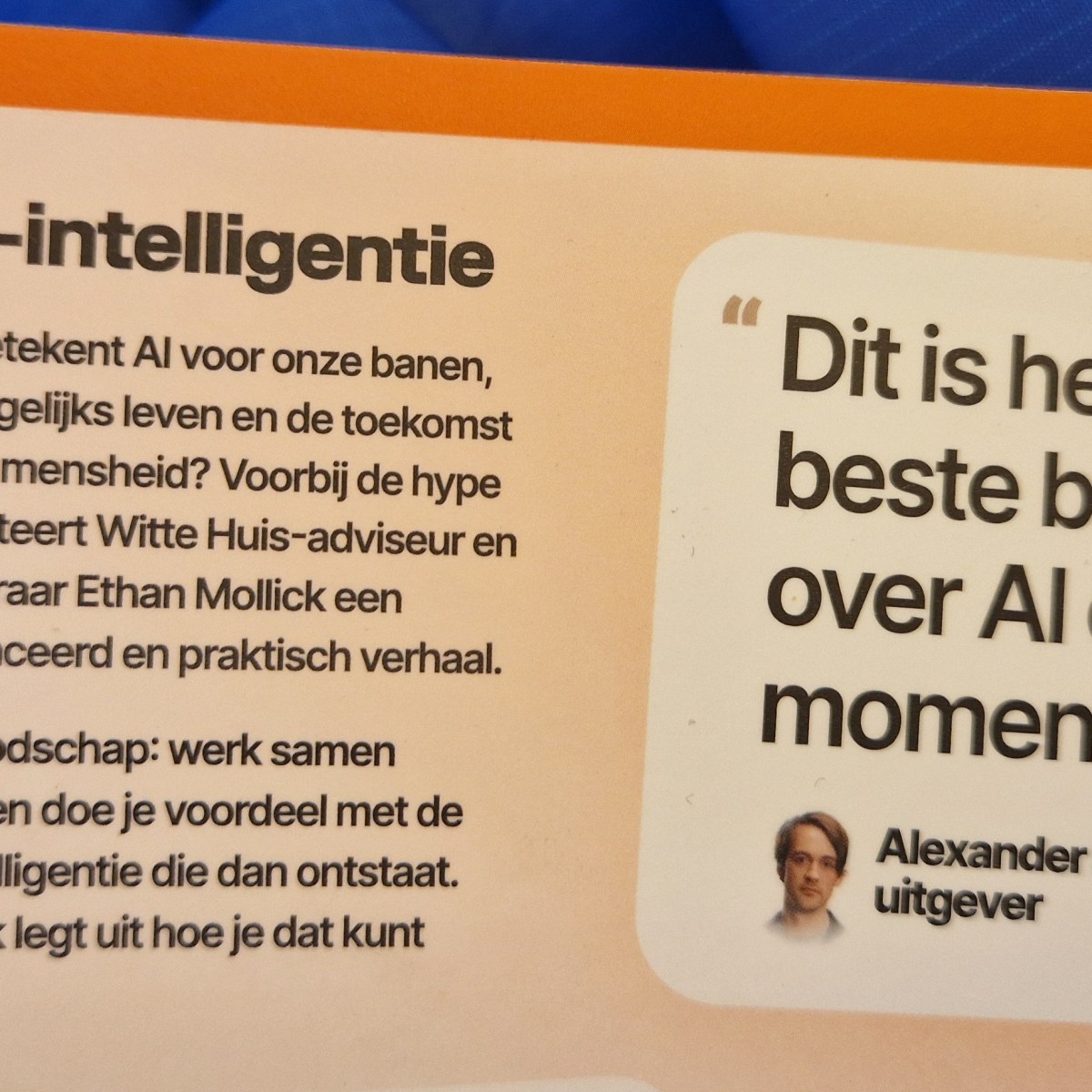Recensie Co-intelligentie; Slimmer werken met&nbsp;AI